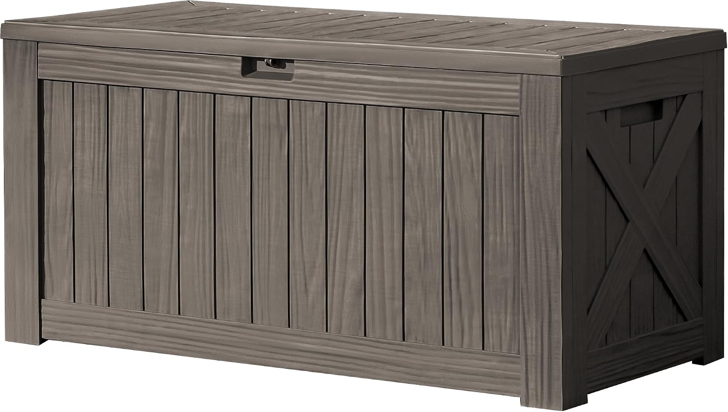120 Gallon Large Deck Box Outd - Outdoor Furniture Wood review and price