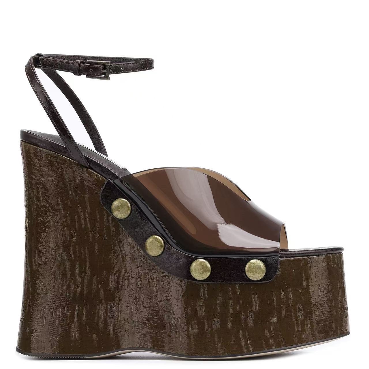 High-heeled 14 cm Thick-heeled - Outdoor Furniture Wood review and price