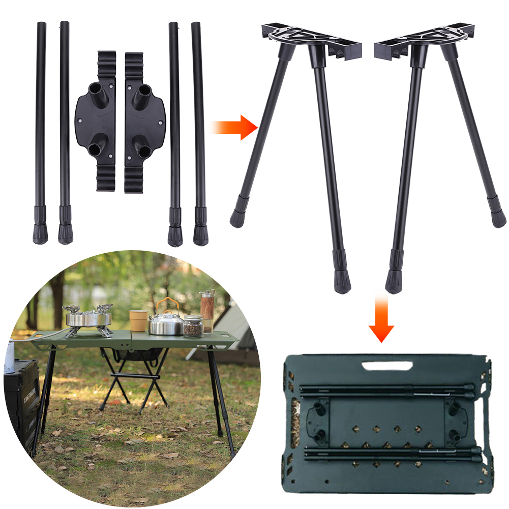 Folding Camping Table Legs Adj - Outdoor Furniture Diy review and price