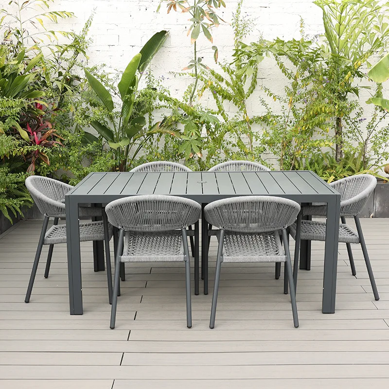 Rattan Dining Chair with Armre - Outdoor Furniture Metal Chairs review and price